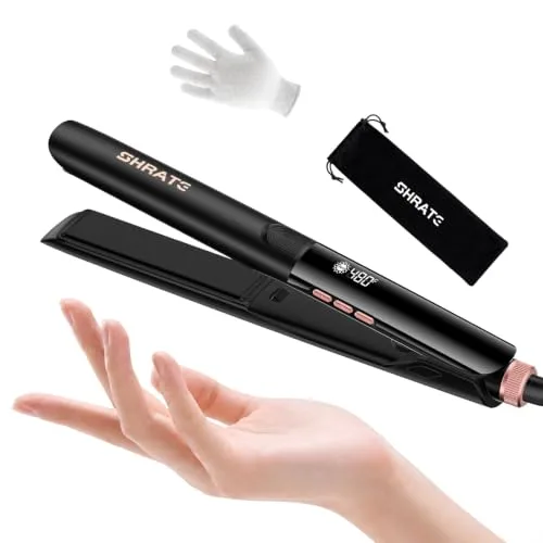 SHRATE 2-in-1 Flat Iron Hair Straightener